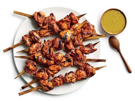 36 Chicken Thigh Recipes to Love Chicken Shashlik, Grilled Potato Salad, Potato Salad Mustard, Peruvian Chicken, Pollo Recipe, Grilled Chicken Tacos, Braised Chicken Thighs, Chicken Skewer Recipe, Skewer Recipes