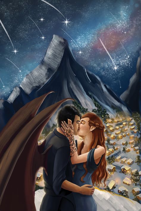 Saga Acotar, Court Of Thrones And Roses, Sara J Maas, Acotar Fanart, Roses Book, Feyre And Rhysand, Chapter 55, A Court Of Wings And Ruin, Acotar Series