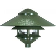 Single Light 9-5/8" Wide Landscape Single Head Post Light Yoga Garden, Pagoda Garden, Exterior House Design, Lantern Head, Outdoor Path, Garden Decoration Ideas, Outdoor Path Lighting, Meditation Garden, Outdoor Lighting Landscape