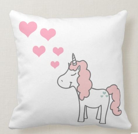 Dreamy unicorn throw pillow / girls bedroom decor / nursery decor ideas / #throwpillows #pillows #nurserydecor #girlsbedroom #affiliatelink Bedroom With Bath, Unicorn Bedroom, Unicorn Room, Girls Bedroom Decor, Nursery Decor Ideas, Kids Bedroom Ideas, Home Decorators Collection, Decor Nursery, Custom Throw Pillow