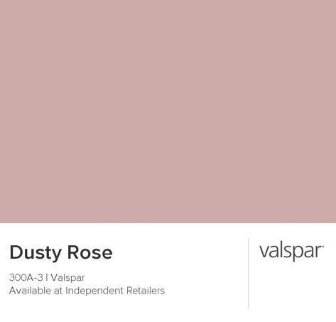 Dusty Rose from Valspar                                                       ...,  #Dusty #pinkPaintColor #Rose #Valspar Check more at http://painting11.tvizlet.me/dusty-rose-from-valspar/ Rose Paint Color, Dusty Pink Bedroom, Valspar Paint Colors, Rose Bedroom, Murs Roses, Pink Paint Colors, Valspar Paint, Perfect Paint Color, Nursery Room Inspiration