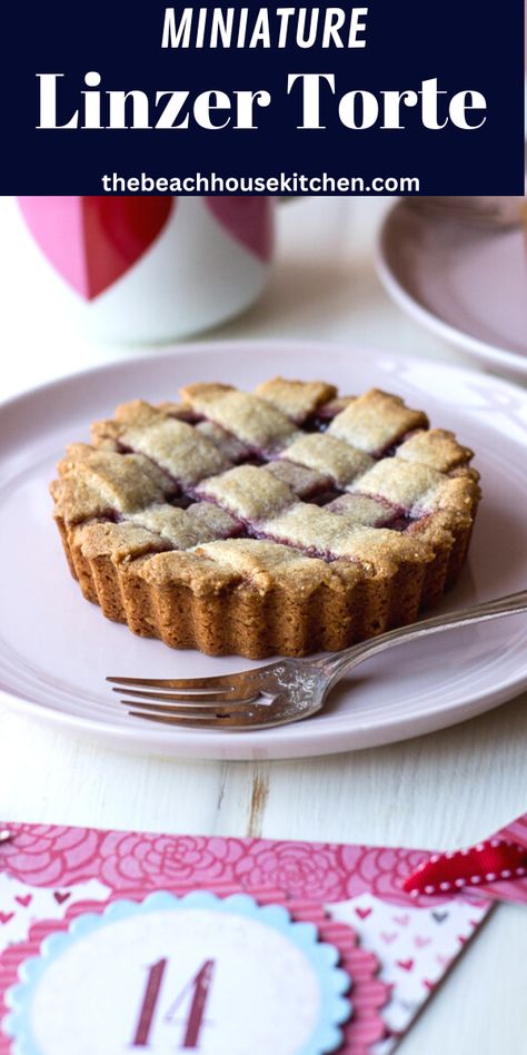 These Miniature Linzer Torte are the perfect treat for your Valentine! A sweet, nutty, jam-filled dessert that's sure to please! Linzer Tart, Health Benefits Of Almonds, Almond Benefits, Mini Tart Pans, Mini Tart, Grain Foods, Raspberry Jam, Mini Foods, Almond Recipes