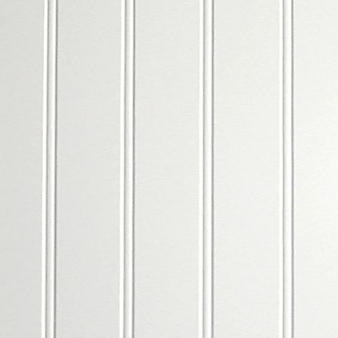 Beadboard Country Cottage White Wall Panel in the Wall Panels department at Lowes.com Wainscoting Wall Paneling, Wainscoting Wall, White Wall Paneling, Mdf Wall Panels, Off White Walls, Porch Ceiling, Beadboard Ceiling, Pvc Wall Panels, Decorative Wall Panels