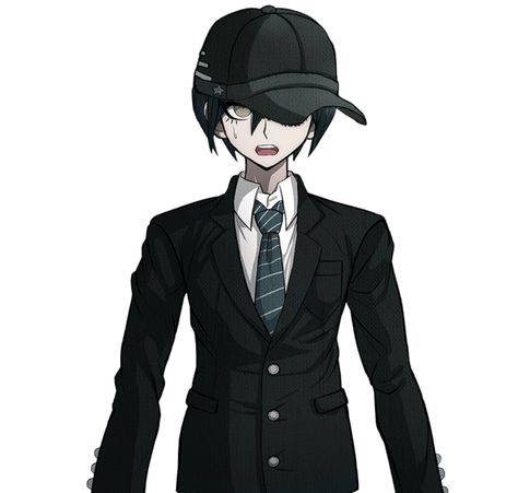 Shuichi Saihara Sprites, Pregame Shuichi, Danganronpa Characters, Danganronpa, Anime