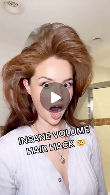 Voluminous Curled Hair, Wow Hair Volumizer, Big Volume Hair Tutorial, Color Wow Bombshell Volumizer, Wow Hair Products Volume, Big Voluminous Hair, Colour Wow Volume, How To Get Big Voluminous Curls, Color Wow Extra Large Volumizer