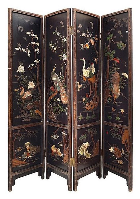 Japanese Room Divider, Chinese Room Divider, Asian Room, Chinese Screen, Screens Room Dividers, Screen Divider, Dressing Screen, Floor Screen, Asian Furniture