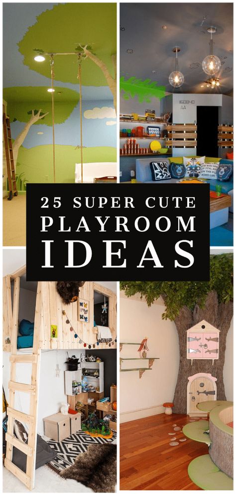 Cheap Diy Playroom Ideas, Kids Bedroom Play Area, Play Room Paint Idea, Playroom/spare Room, Paint Ideas For Playroom, Small Playroom Ideas For Toddlers, Small Boys Playroom Ideas, Grandchild Playroom Ideas, Nature Playroom Ideas