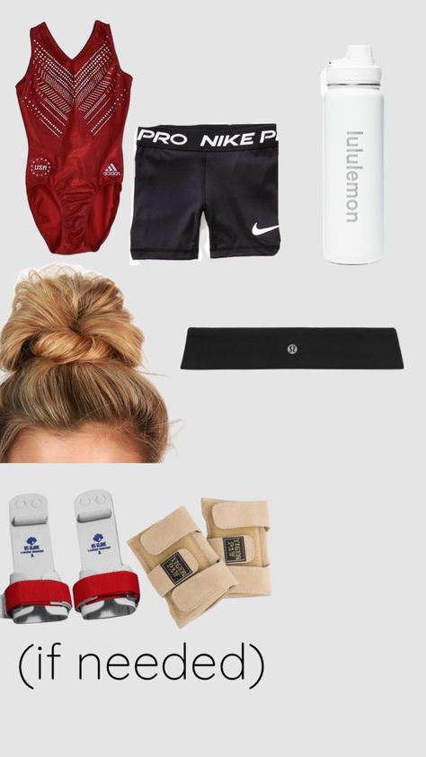 gymnastics fit! Gymnastics Practice Outfits, Gymnastics Outfits For Practice, Gymnastics Fits, Gymnastics Essentials, Gymnastic Tricks, Gymnastics Supplies, Sporty Fits, Gymnastics Stuff, Gymnastics Bags