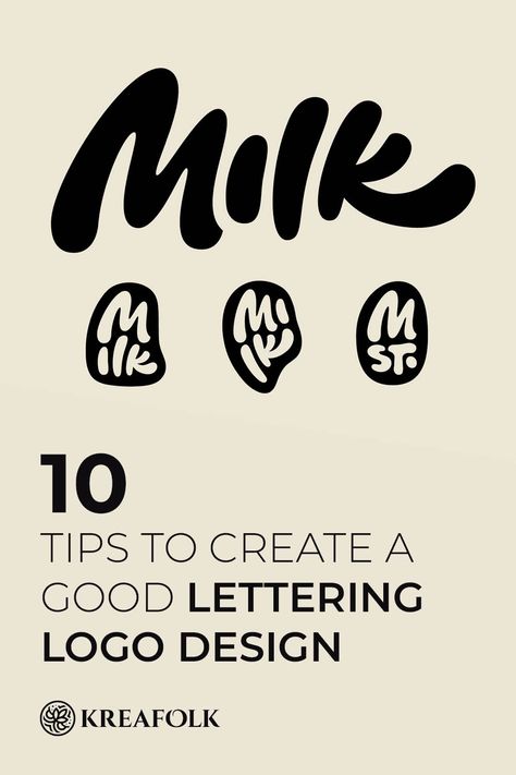 Sometimes it’s best to have the logo in an authentic letterform. Here are some inspiring tips you can easily follow to create a fantastic lettering logo design! Logo And Typography, Typographical Logo Design, Unique Typography Logo, Typeface Logo Design Branding, Font Logo Design Ideas, Letter Mark Logo Design, Wordmark Logo Inspiration, Typeface Logo Design, Logo Reference Ideas