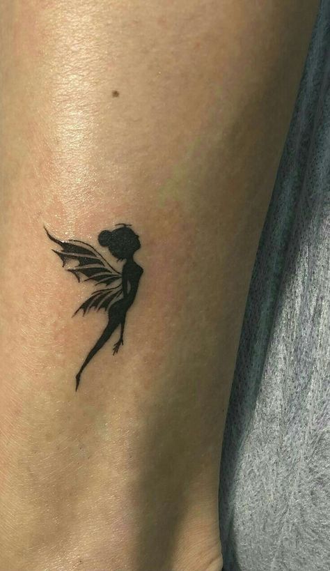 Faerie Tattoo, Small Fairy Tattoos, Pixie Tattoo, Tattoo Design Tattoo, Petit Tattoo, Ankle Tattoos For Women, Fairy Tattoo Designs, Clever Tattoos, Small Pretty Tattoos