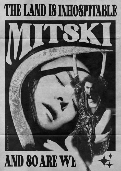 Mitski Poster, Photowall Ideas, Grunge Posters, Music Poster Design, Dorm Posters, Poster Room, Picture Collage Wall, Bedroom Posters, Cute Poster