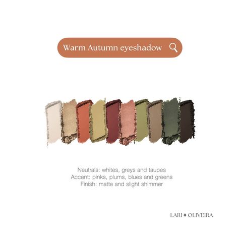 LARI OLIVEIRA | Image & Colour Consultant | Who loves eyeshadow? It makes a huge difference when it comes to putting together a whole outfit. Depending on the mood, we can go more… | Instagram Ice Cream Painting, Autumn Makeup, True Autumn, Colour Consultant, Cream Paint, Deep Autumn, Personal Color, Autumn Colours, Neutral Colours