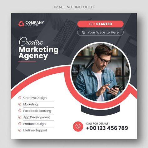 Brouchers Design Ideas, Social Media Simple Design, Digital Marketing Social Media Post, Start Logo, Marketing Social Media Post, Social Media Church, Brochure Design Creative, Social Media Advertising Design, Digital Marketing Design