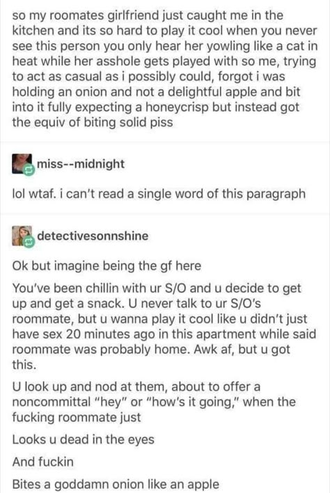 Tumblr Stories, Funny Tumblr Posts, Funny Humor, Funny Stories, Tumblr Funny, Funny Posts, Writing Tips, Writing Prompts, Funny Texts