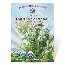 Dill Seeds, Organic Bouquet, Cilantro Seeds, Statement Socks, Grow From Seed, Cheap Gift Ideas, Farmers Almanac, Old Farmers Almanac, Cheap Gift