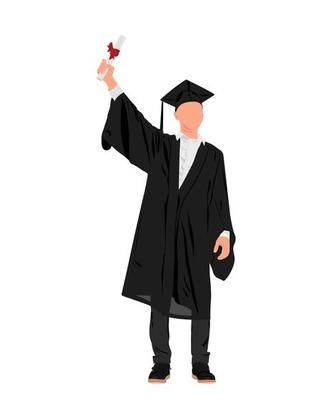 Cartoon little boy in graduation costume holding a diploma 7530951 Vector Art at Vecteezy Graduation Drawing Art, Graduation For Boys, Graduation Icon, Graduation Drawing, Male Graduation, Graduation Cartoon, Graduation Wallpaper, Boy Graduation, Graduation Art