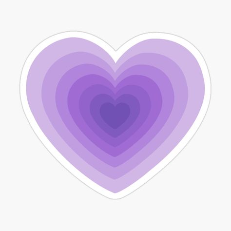 Get my art printed on awesome products. Support me at Redbubble #RBandME: https://www.redbubble.com/i/sticker/Lavender-Heart-by-maddiejohnsonr/125217212.EJUG5?asc=u Lilac Aesthetic Stickers, Purple Heart Sticker, Lavender Stickers, Doodles Step By Step, Purple Characters, Aries Color, Purple Stickers, Heart Doodles, Sticker Board