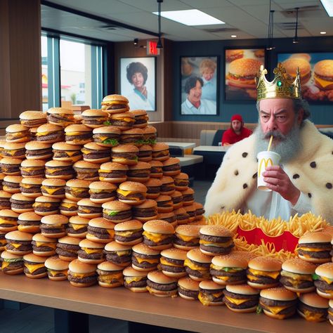 Real Burger, Burger King, The King