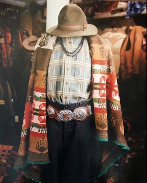 Southwestern Clothing, Ralph Lauren Ads, Southwestern Fashion, Southwest Vibes, Moda Hippie, Ralph Lauren Fall, Double Rl, Hippie Lifestyle, Grandpa Style