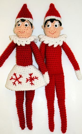 Make Your Own: FREE Elf on the Shelf Doll Crochet Pattern Elf Crochet, Xmas Crochet, Crochet Elf, Shelf Elf, Christmas Crochet Patterns Free, Crochet Dolls Free Patterns, Holiday Crochet, Crochet Christmas Ornaments, Christmas Crochet Patterns