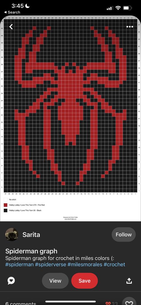 Spider Man Tapestry Crochet, Spiderman Crochet Tapestry, Spiderman Tapestry Crochet, Spiderman Crochet Grid, Spiderman Knitting, Crochet Grandma, Spiderman Blanket, Big Spiders, Crochet Inspo