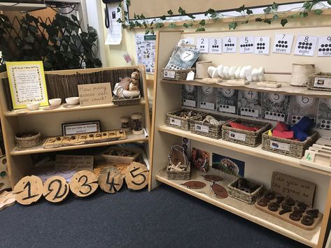 Numeracy Display, Nursery Set Up, Maths Eyfs, Preschool Math Centers, Reception Classroom, Curiosity Approach, Reception Class, Bee Classroom, Eyfs Classroom