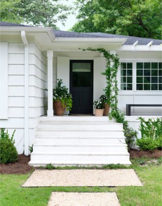 Hip Roof Cottage, Ranch Addition Ideas, 1950s Cottage, Ranch Addition, Laundry Space, Bungalow Renovation, Bungalow Homes, Hip Roof, Birmingham Alabama