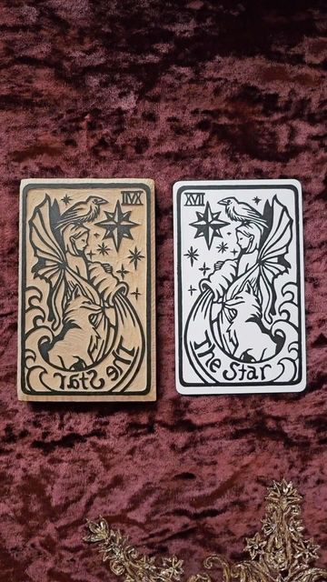 Tarot Cards Linocut, Linocut Business Card, Woodcut Tarot, Art Personal Investigation, Making A Bag, Contemporary Printmaking, Tarot Design, Linocut Ideas, Tarot Card Design