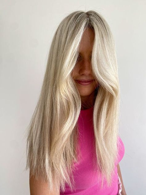 Barbie Blonde Hair, Wig For White Women, Natural Blonde Balayage, Barbie Blonde, Blonde Shades, Blond Balayage, Creamy Blonde, Natural Blonde, Blonde Hair Inspiration