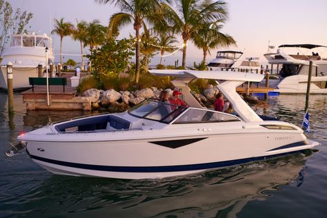 Wakeboard Rack, Cobalt Boats, Car Fire Extinguisher, Glass Cockpit, Grey Water System, Storing Water, Electric Awning, Underwater Lights, Interior Accents