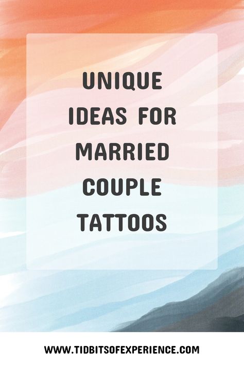 Discover creative and meaningful tattoo ideas for married couples that symbolize your love and unity. From matching designs to complementary pieces, explore unique options to celebrate your special bond together. Whether you're looking for intricate patterns or minimalist symbols, there's a perfect tattoo design out there just waiting for you both. Embrace the art of body ink as an expression of your everlasting commitment and shared journey. Let your love story shine through with beautiful and Couples Wedding Date Tattoo, Line Tattoos For Couples, My Love Tattoo Ideas, Twin Flame Tattoo Ideas Couple, Multiple Initial Tattoo, Meaningful Love Tattoos For Couples, Couples Word Tattoos, Wedding Matching Tattoos, Native American Couple Tattoos