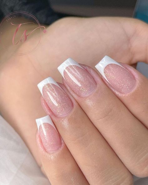 Pink Tip Nails, Nails Yellow, Nails Now, Simple Acrylic Nails, Classy Acrylic Nails, Prom Nails, Best Acrylic Nails, Perfect Nails, Green Nails