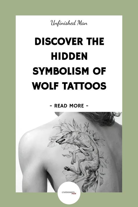 Looking for some inspiration for your next tattoo? Explore the world of wolf tattoos with deep meanings. From strength and loyalty to intuition and independence, these beautiful designs are more than just body art. Discover the symbolism behind wolf tattoos and find the perfect design that resonates with you. Whether you're drawn to their majestic presence or their connection to family and community, wolf tattoos are a powerful choice for self-expression. Next Tattoo, Wolf Tattoos, Tell Your Story, With Meaning, Explore The World, Tattoos With Meaning, Inspirational Tattoos, Your Story, Body Art