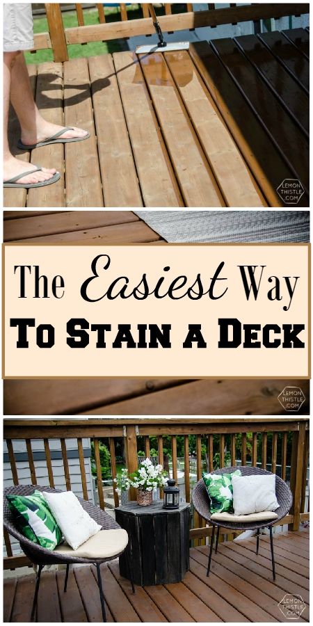 Stain A Deck, Deck Stain Colors, Deck Makeover, Deck Colors, Staining Deck, Painted Concrete Porch, Deck Decorating Ideas On A Budget, Decks Backyard, Diy Deck