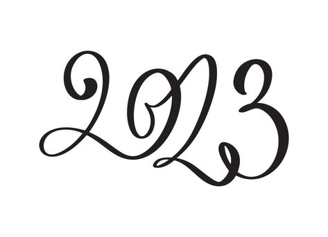 2023 Calligraphy, Chinese New Year Signs, 2023 Font, Buddhism Tattoo, 2023 Vector, 2023 Banner, Calendar Clipart, Chinese New Year Wishes, Business Diary