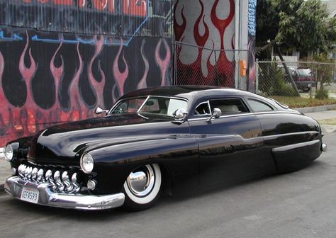 eBay Find of the Day: One Kool Lead Sled ’49 Merc | RodAuthority 1949 Mercury, Cool Old Cars, Mercury Cars, Lead Sled, Old School Cars, Good Year, Rat Rods, Us Cars, Hot Rods Cars