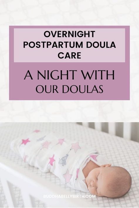 A newborn swaddled and sleeping in her bed. Overnight Postpartum Doula Care: A Night with Our Doulas Doula Care, Get More Sleep, Newborn Baby Tips, Postpartum Doula, More Sleep, July 2022, Baby Hacks, Postpartum, Childcare