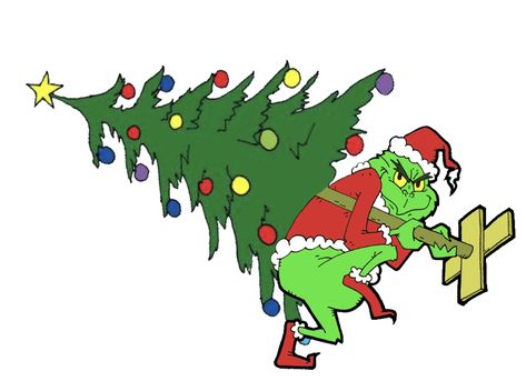 Christmas Tree Clipart Free, Christmas Tree Drawing Easy, Christmas Lights Drawing, O Grinch, Christmas Tree Gif, Christmas Classroom Treats, Grinch Crafts, Christmas Tree Printable, Grinch Trees