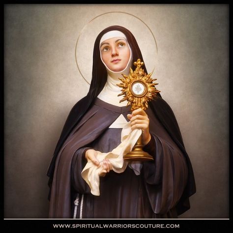 Spiritual Warriors on Instagram: “Today is the Feast Day of Spiritual Warrior Saint Clare of Assisi ✝ Pray for us Clare was born in 1193 in Assisi to a noble family. Before…” Saint Clare Of Assisi, Saint Clare, Prayers Of Gratitude, Spiritual Warrior, Catholic Images, Simple Phone Wallpapers, Francis Of Assisi, San Francesco, Jesus Art