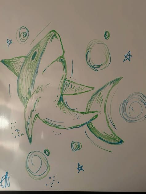 #Shark #SharkDrawing #SharkTattoo #SharkWallpaper #SharkBoyAndLavaGirlCostumesCouple #SharkPfp #SharkboyAndLavagirlCostume #SharkBootsOutfitBlackWomen #SharkCostume #SharkOc Silly Shark, Dry Erase Board Art, White Board Drawings, Eaten Alive, Shark Illustration, Whiteboard Art, Ocean Drawing, Shark Drawing, Shark Art