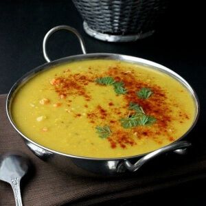 Red Lentil Dahl Soup is easy to make with a couple of unusual steps to complete this flavorful and satisfying soup. There are so many great spices. A creamy main dish that's gluten-free too and also makes a delicious lunch. #maindish #soup #dinner #vegetablesoup #lentils #vegansoups #recipe #veganfood #veganrecipes #dairyfree #glutenfree #vegan #dahl #dal #veganinthefreezer Dahl Soup Recipe, Dahl Soup, Vegan Dahl, Red Lentil Dahl, Soup Recipe Vegan, Dahl Recipe, Soup Simple, Ms Diet, Lentil Dahl