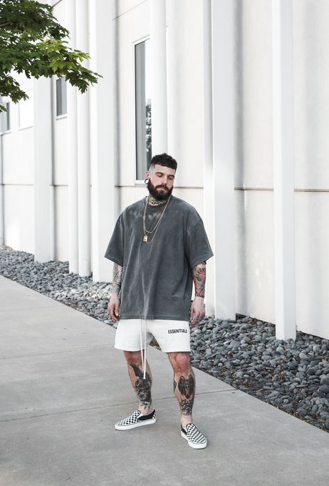 Outfit Ideas Men Streetwear, Chubby Men Fashion, Outfits For Big Men, Mens Summer Outfits, Trendy Shirt Designs, Mens Casual Outfits Summer, Black Men Street Fashion, Men Street Fashion, Street Style Outfits Men