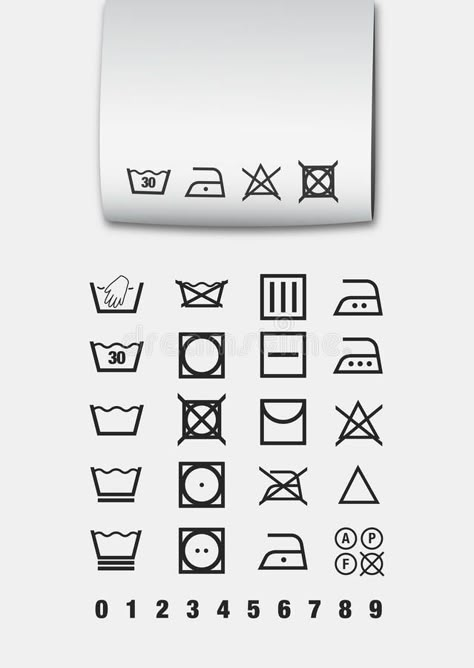 Clothing Washing Symbols, Neck Label Design, Laundry Tag Symbols, Laundry Care Symbols Printable Free, Washing Label Symbols, Laundry Branding, Washing Icons Laundry Symbols, Washing Symbols, Laundry Labels