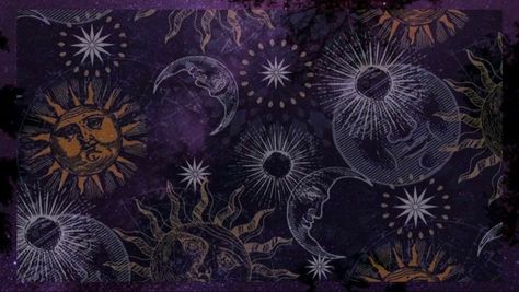 Astrology Wallpaper, Cosmos Space, Puff Quilt, Witchy Wallpaper, Mac Wallpaper, Desktop Wallpapers Backgrounds, Hippie Wallpaper, Macbook Wallpaper, Purple Wallpaper