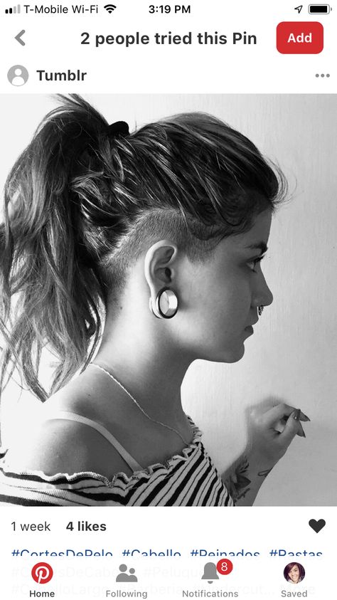 Side Shave Undercut Long Hair, Shaved Sides Long Hair For Women, Sideburn Style Women, Sides Of Head Shaved Long Hair, Shaved Sides Haircuts For Women, Long Hair Undercut Women Styles, Undercut With Side Shave, Side And Undercut Long Hair, Women’s Under Cut Hair