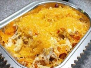 Mexican White Trash Recipe - Santa Recipes Texas Trash Chicken, Trash Casserole, Trash Recipe, Santa Recipes, Chicken Recipes Easy Quick, Mexican Meals, Mexican Recipe, Mexican Casserole, Healthy Casseroles