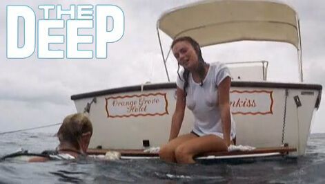 The-Deep Freddie Prince Junior, Wet Tee Shirt, Jacqueline Bissett, Musica Disco, Catherine Bach, Jacqueline Bisset, Julie Christie, Marcello Mastroianni, Wet T