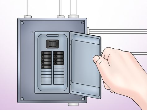 Adding a new electrical circuit to your home also requires that you add a new circuit breaker to the electrical service panel. This article will explain how to install a breaker switch and connect it to type NM non-metallic sheathed... Electrical Breakers, Home Electrical Wiring, Breaker Box, Electrical Circuit, House Wiring, Plumbing Problems, Diy Plumbing, Diy Electrical, Electrical Projects