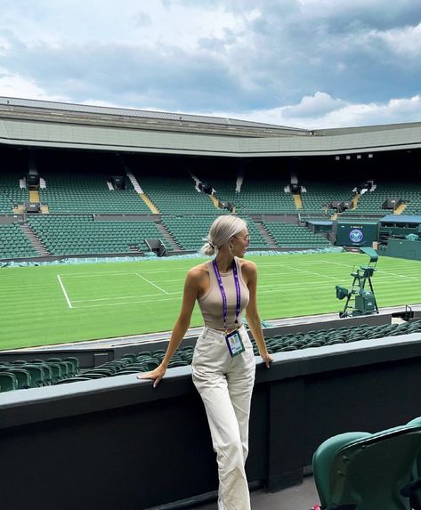 Tennis Open, Tennis Aesthetic, Wimbledon Fashion, Boyfriend Outfit, Wimbledon Tennis, New Year New Me, Girls World, Old Money Aesthetic, Tennis Clothes