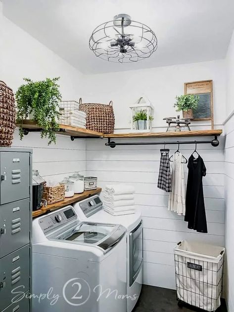 #organization #laundryroomideas #diy Laundry Room Redesign, Laundry Quotes, Laundy Room, Laundry Room Update, Dream Laundry Room, Basement Laundry, Laundry Room Renovation, Laundry Room Ideas, Farmhouse Laundry Room